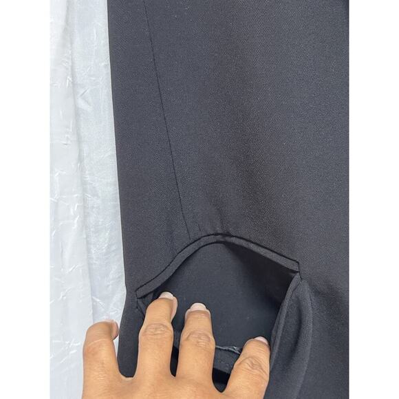 Express Vest Women's Black Sleeveless Blazer Long Career Office Size 4 Boss Babe - Picture 2 of 7